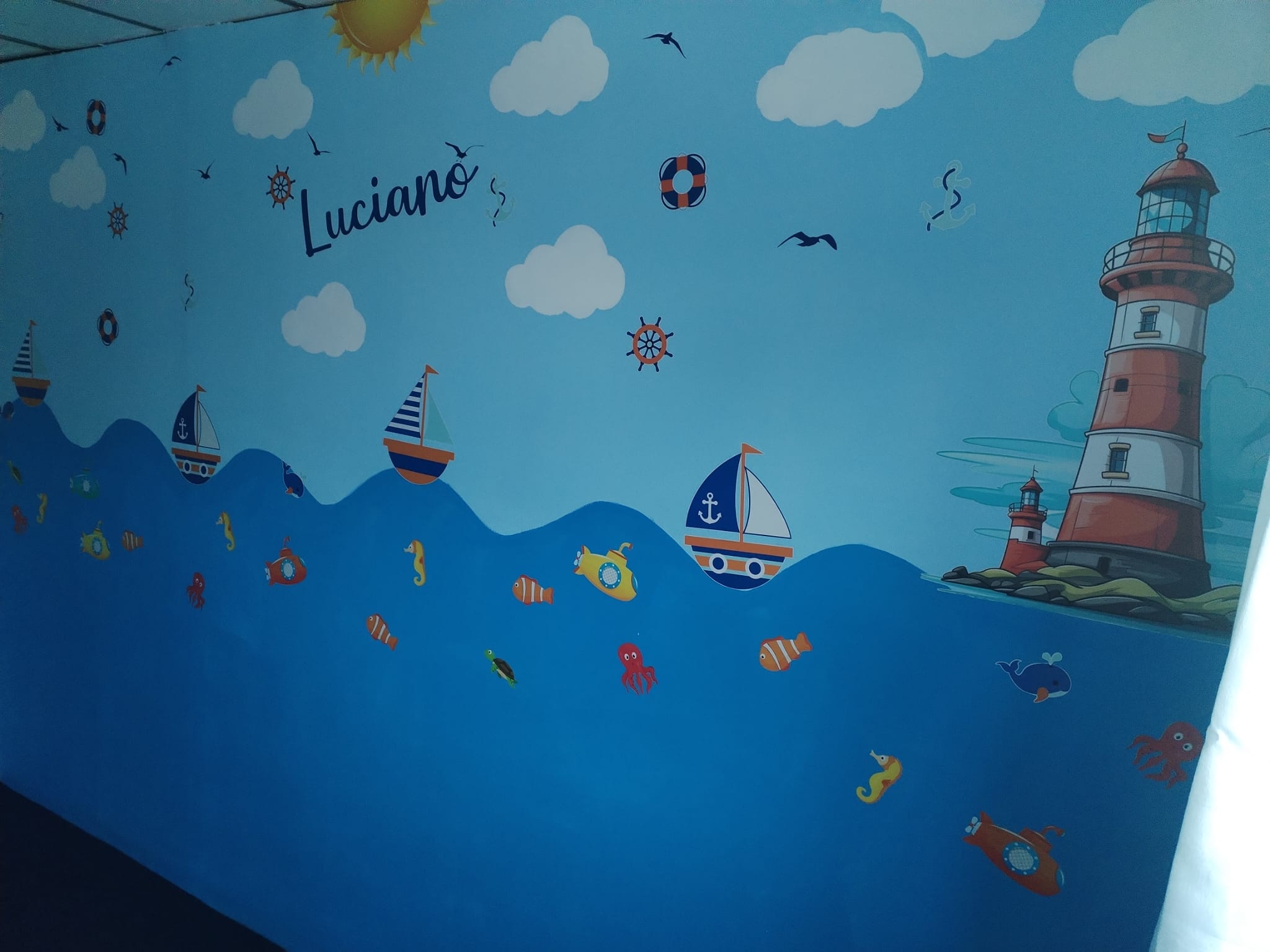 Vinilo Decorativo Proyecto para la habitación de Luciano - Imagen 4