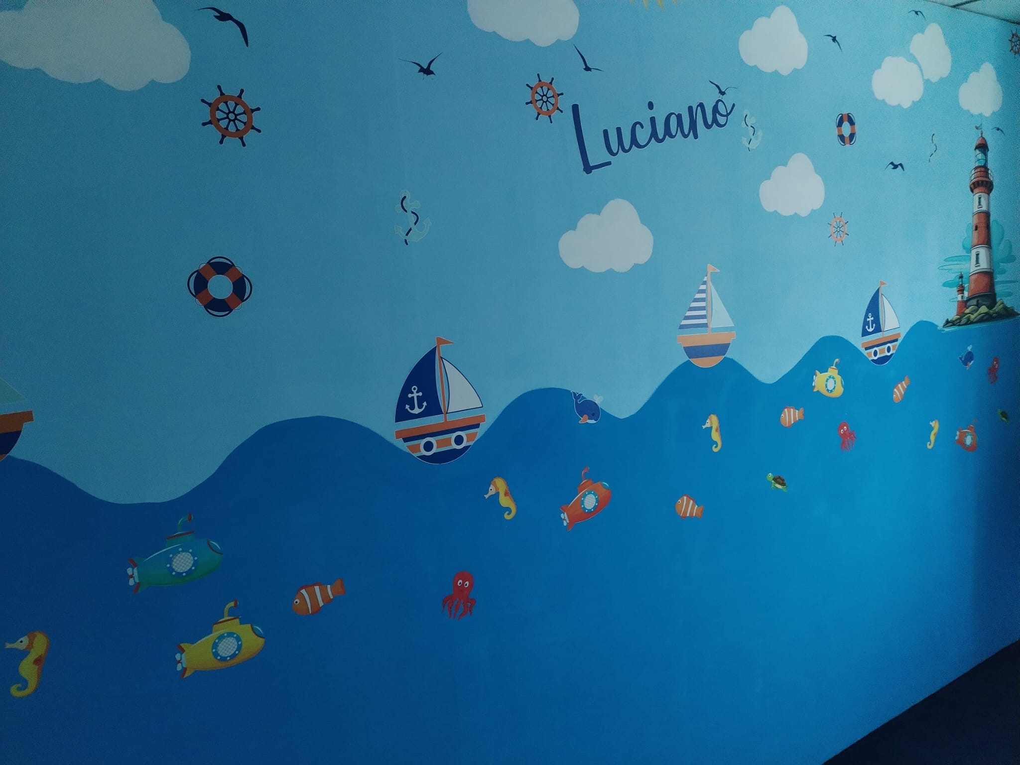 Vinilo Decorativo Proyecto para la habitación de Luciano - Imagen 3