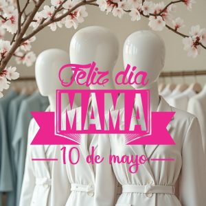 Vinilos Decorativo Vidriera Pared Modelo Dia de la Madre 10 de mayo 60x60cm