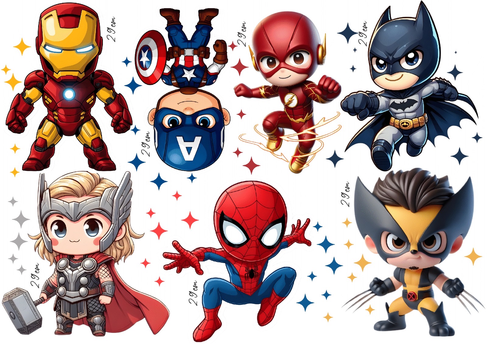 Vinilo Pared decorativo Infantil Individual Figura Spiderman Batman sus increíbles amigos 80x60 (copia) - Imagen 3