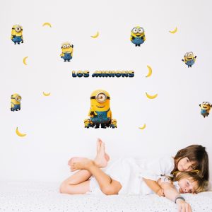 Vinilo Sticker Decorativo Infantil Minion Full color