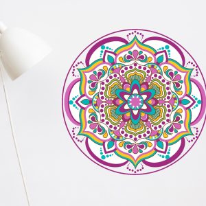 Vinilo Sticker Decorativo Mandala Pared 60x60cm  5 Diseños distintos