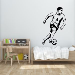 Vinilo Sticker Jugador decorativo Futbol "Ronald Araújo" Mundial Uruguay