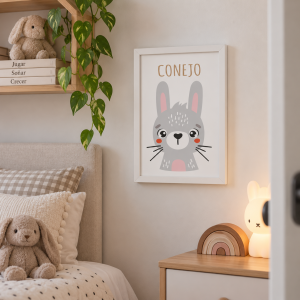 Cuadros Animales del Bosque Conejo