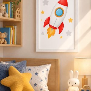 Cuadros Del Espacio Cohete