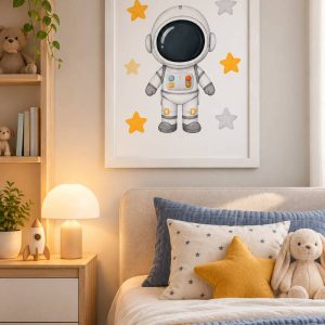 Cuadros Del Espacio Astronauta